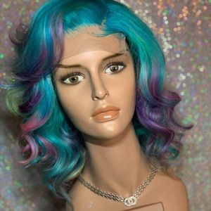 Mermaid Jade (custom colored lace closure unit)